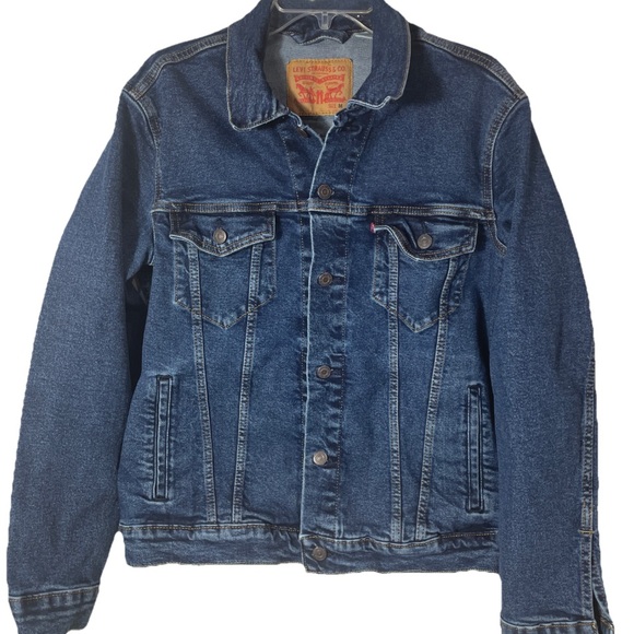 Levis Strauss Other - Levi’s Levi Strauss & Co Denim Jacket Men's Medium Blue Western Outdoors Fall